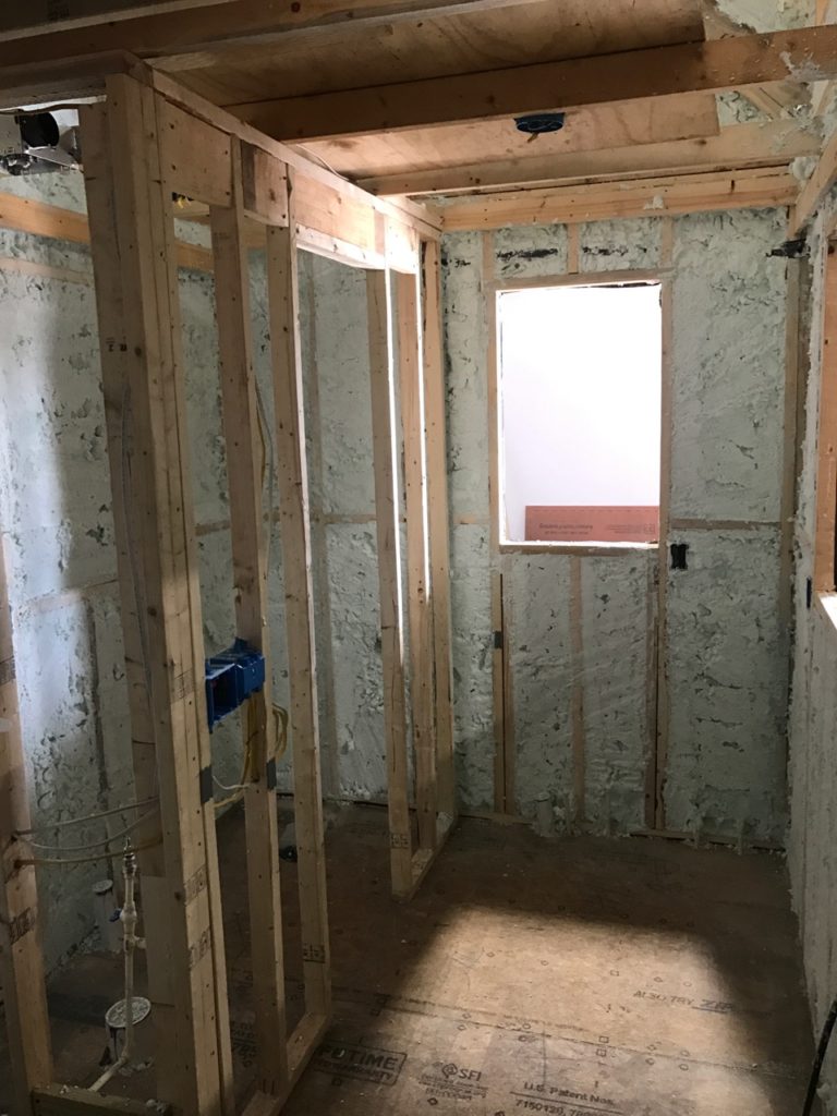 Tiny House Spray Insulation