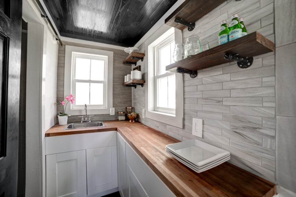 The Burg Tiny House - Kitchen - Tampa Bay Tiny Homes